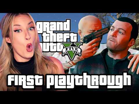 The Chaos is SO GOOD!! | FINALLY Playing GTA V🤠 | Grand Theft Auto V First Playthrough | Ep 1