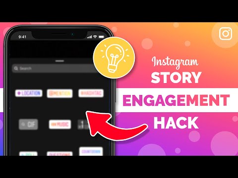Instagram Story Hack & Algorithm Tip | Hidden Hashtags