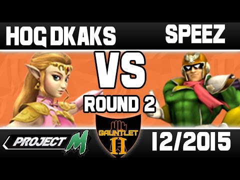 HoG∙Dkaks (Zelda) VS Speez (Falcon) | Gauntlet II Round 2