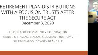 SECURE Act Planning for Retirement Plans in Trusts