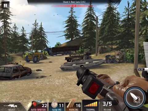 Kill Shot Bravo Region 13 Primary Mission 2 - Shoot 4 Beer Cans