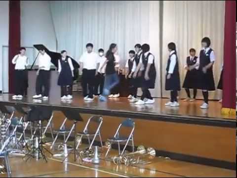 上田市第三中学校 Flashmob INFINITE Bad