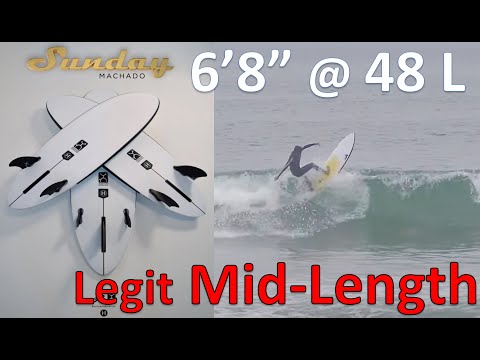 Firewire Machado Sunday 6'8 Review - definitely a Mid-Length
