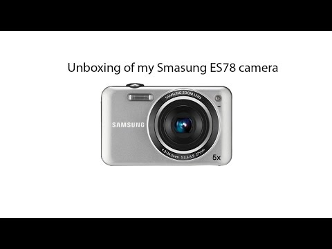 Unboxing of my Samsung ES78 Camera