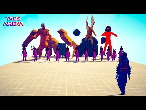 God Sensei vs. Extra units| TABS - Totally Accurate Battle Simulator