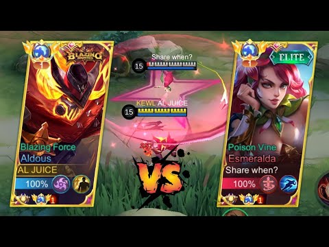 HOW TO DEAL AGAINST ESMERALDA!! (Aldous offlane tutorial!!)