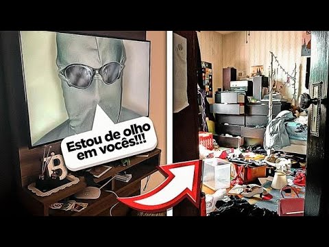 O ESTRANHO INVADIU MINHA CASA ** estamos com medo**