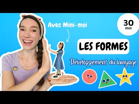 Shapes and Colors in French | French with Audy | Educational Videos for Toddlers