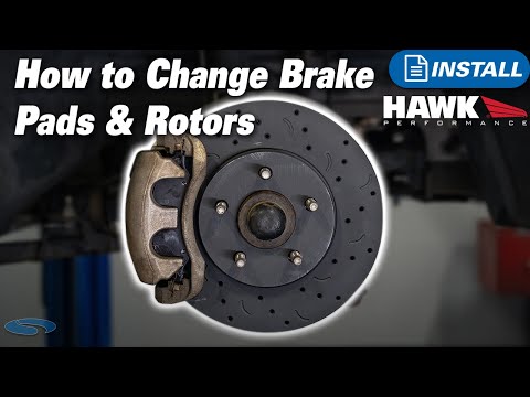 How to Change Your Mustang's Brakes | Hawk Talon Rotors & HPS 5.0 Pads
