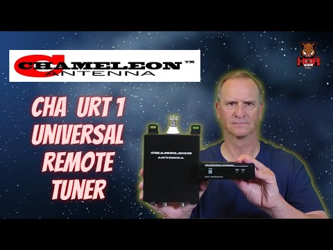 Review and Use of the Chameleon Antenna CHA URT-1 Universal Remote Antenna Tuner