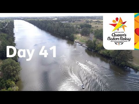 Queen's Baton Relay - Day 41 Penrith, Sydney Olympic Park, La Perouse