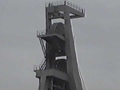 2000   Schacht 2 Zeche Hugo - Abschlagen der Seile. Teil 1