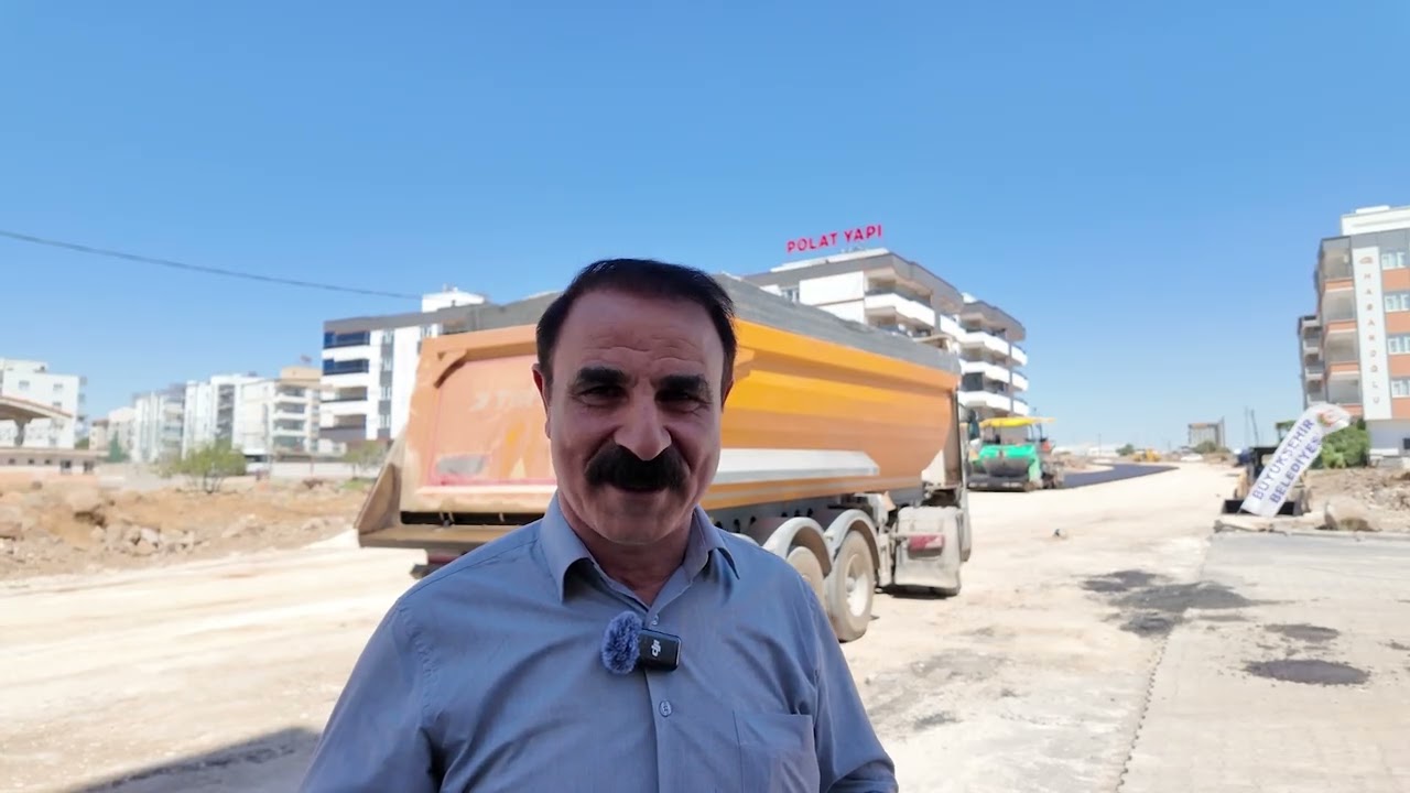 SİVEREK’TE RAMAZAN BARAN BULVARI SICAK ASFALTLA YENİLENDİ