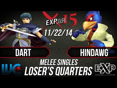 EXPosure 15 - Dart (Marth) vs Hindawg (Falco)