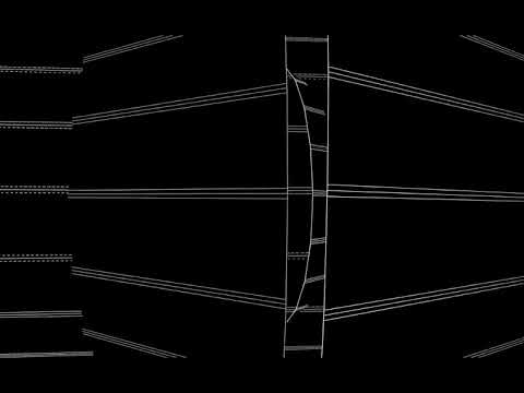 Club Visuals 1213 - Abstract Black & White Motion Background