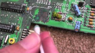 Commodore Amiga A500+ Corrosion Repair Part 1