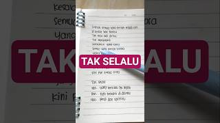Download lagu TAK SELALU YANG BERKILAU ITU INDAH 'Tak Selalu - Souljah (cover)' || Lirik Tak Selalu mp3