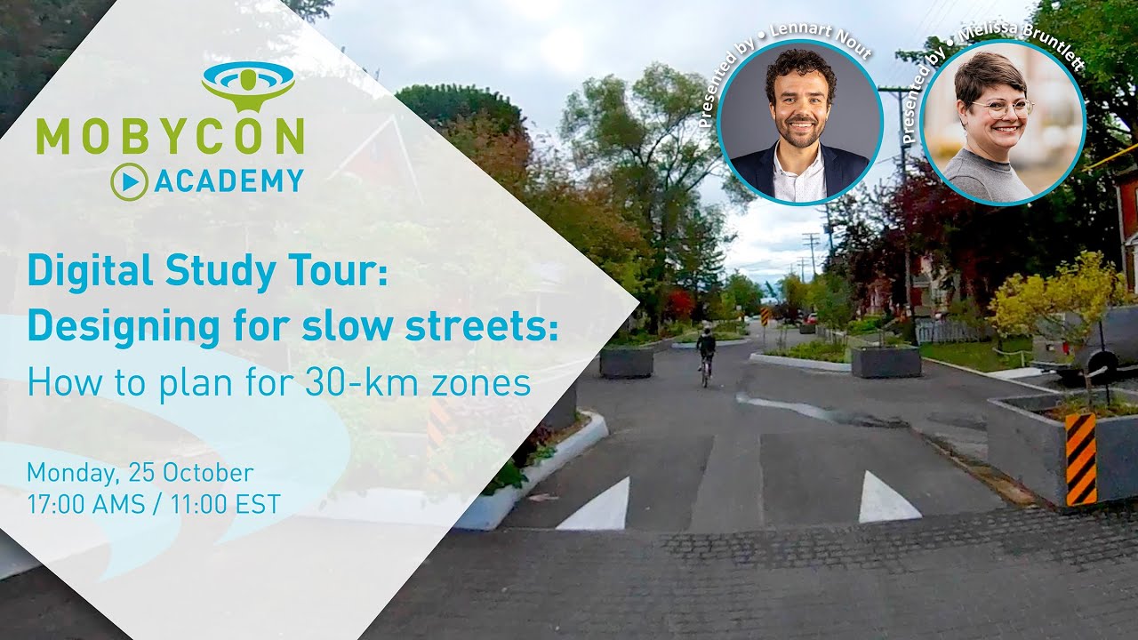 Designing for slow streets: How to plan for 30-km zones