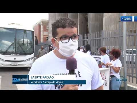 Familiares e amigos fazem protesto e pedem prisão de enfermeiro acusado de estupro 03 12 2020