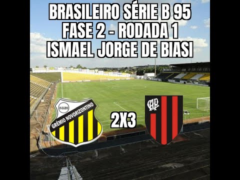 Brasileiro Série B 95 - 2ª Fase - 1ª Rodada - Novorizontino 2x3 Atlético
