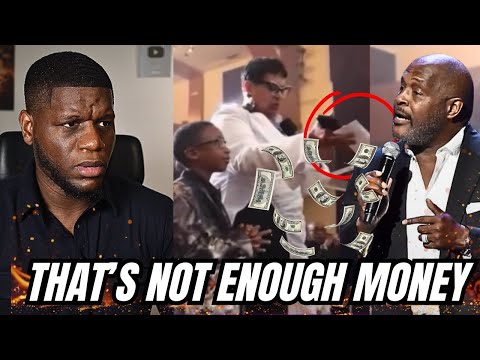 Marvin Winans Embarresses Lady For Giving $1200 Offering..