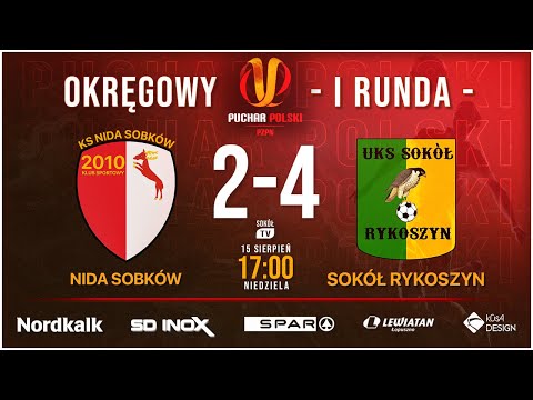 Okręgowy Puchar Polski Nida Sobków -  Sokół Rykoszyn