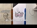 ART TUTORIALS COMPILATIONS Not Mine Part 2 ️ ️