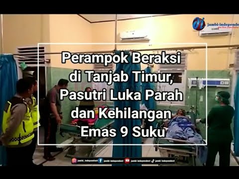 Perampok Beraksi di TanjabTim, Pasutri Kehilangan Emas