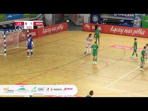 Młodzieżowe Mistrzostwa Polski U-19 - Futsal Leszno - Wemet Kamienica Królewska 3-1 (skrót)