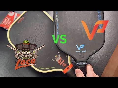 Two Paddles, Two Personalities w Similar Power | Loco vs VSol Pro V7 LH