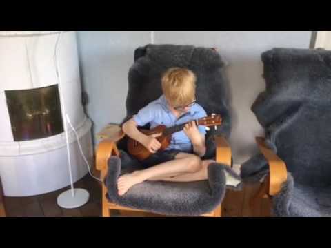 Första ackordet på Ukulele