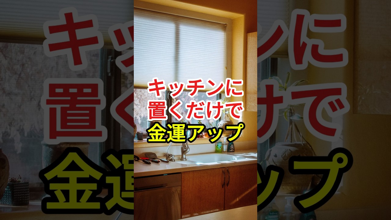 キッチンに置くだけで金運が整う植物3選