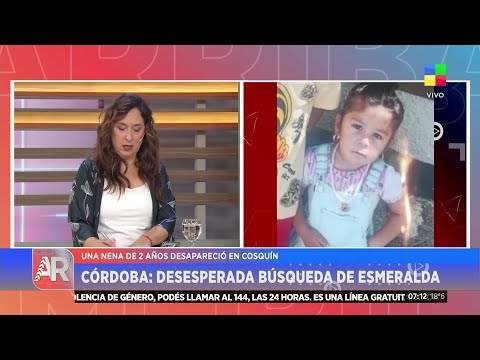 🔴 ACTIVARON LA ALERTA SOFÍA EN CÓRDOBA: DESESPERADA BÚSQUEDA DE ESMERALDA
