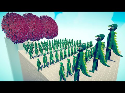 100x INDOMINUS REX + GIANT vs EVERY GOD   Totally Accurate Battle Simulator TABS