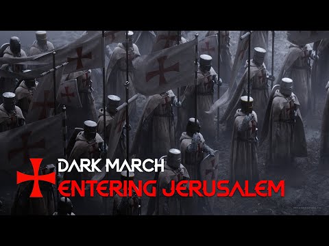 Templars chanting in a Holy March entering Jerusalem - Hipnotic Chorus