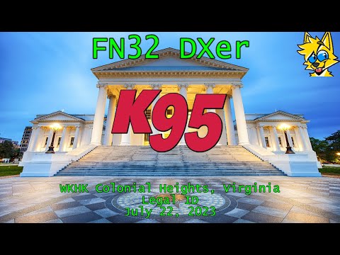 K95 | WKHK Colonial Heights, Virginia Legal ID (7/22/2023)