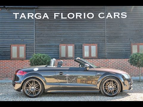 Audi TT Roadster 2.0 TDI Quattro S Line Black Edition S-Tronic Automatic in Oolong Grey