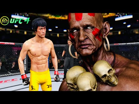 PS5 | Bruce Lee vs. Long-armed Dhalsim (EA Sports UFC 4)🥊