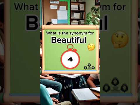 Synonym for beautiful #synonyms #beautiful  #quiz  #ASF #shortsfeed #english  #education