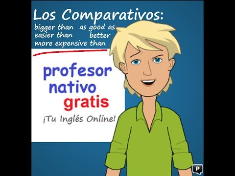 Comparativos en Inglés: -er / -ier /  more...