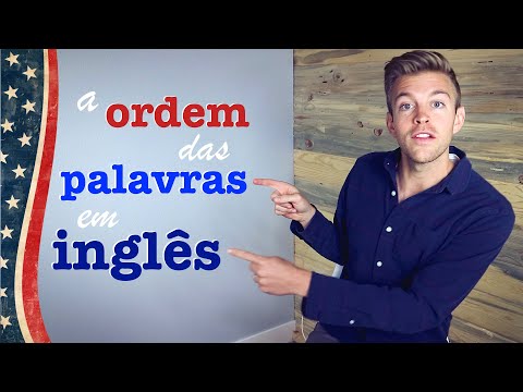 A ORDEM DAS PALAVRAS EM INGLÊS | DICA #90