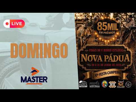 FINAIS V RODEIO ESTADUAL 10º FESTA CAMPEIRA DE NOVA PÁDUA / RS