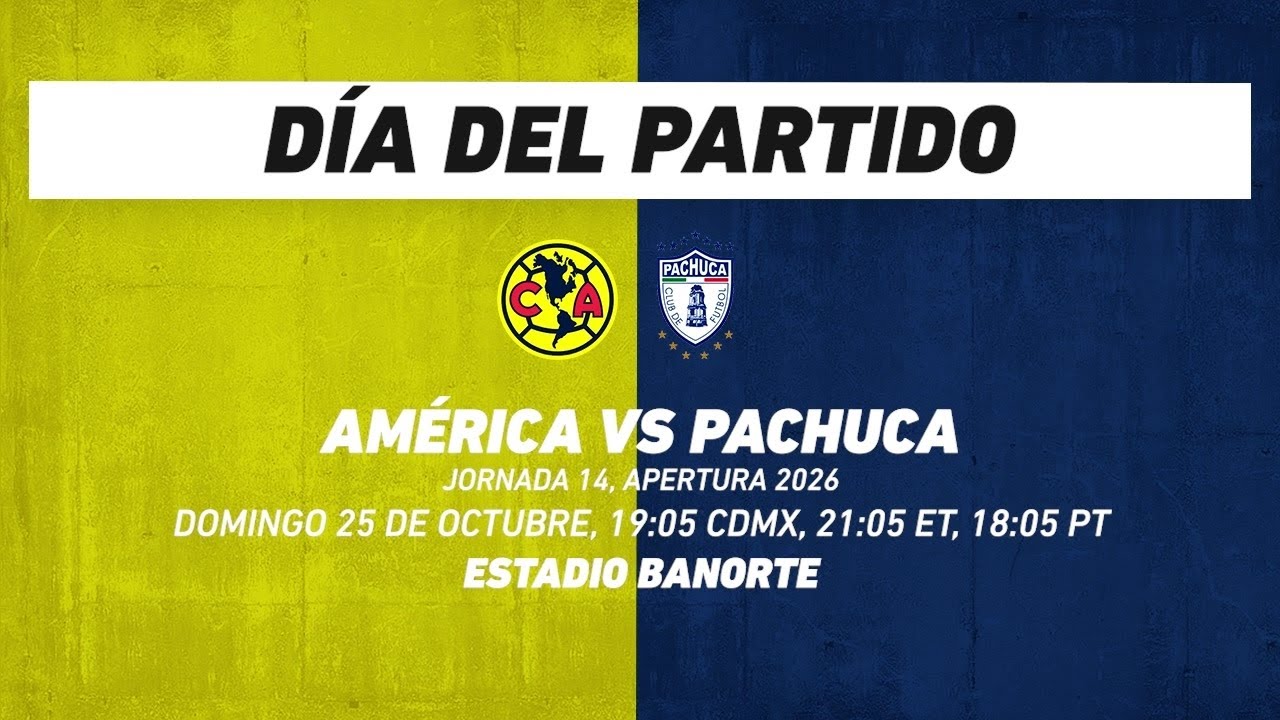 América vs Pachuca, frente a frente: Liga MX
