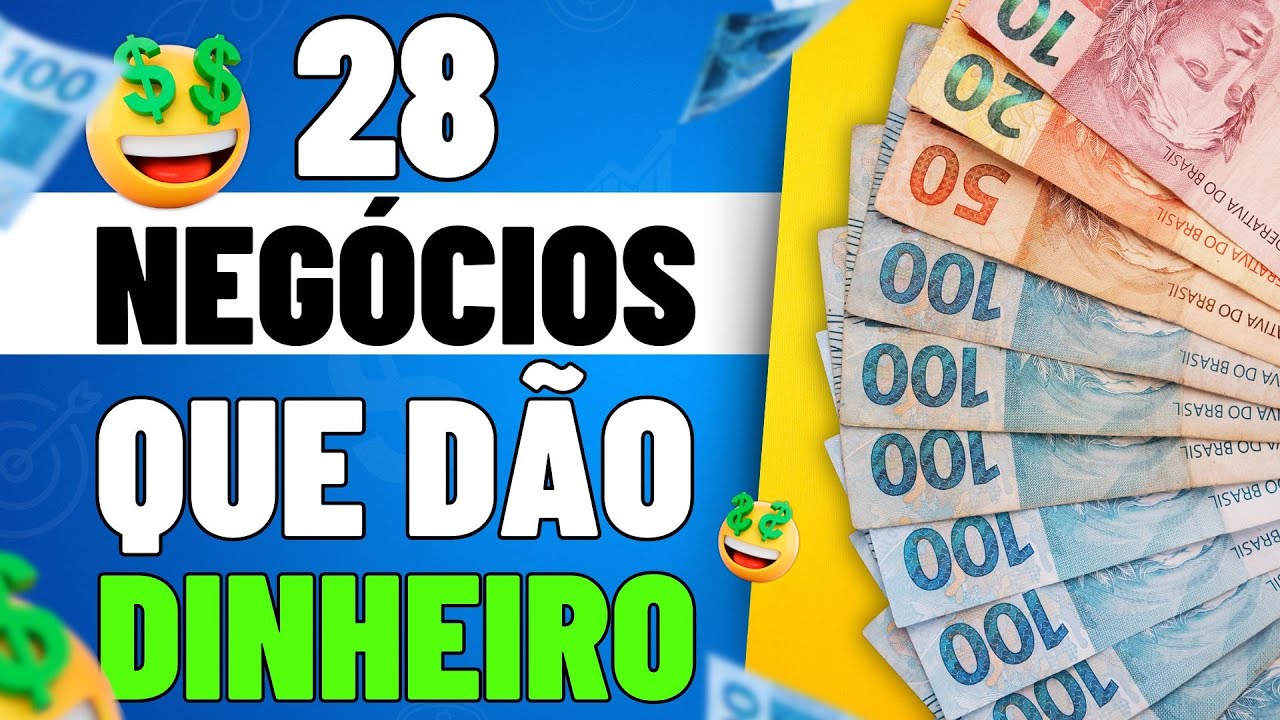 28 Ideias de NEGÓCIOS LUCRATIVOS que Você Precisa Conhecer