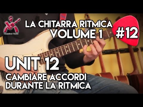 la chitarra ritmica vol  1   unit 12  massimo varini cambiare accordi durante la ritmica