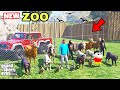 Franklin And Shinchan Open A New ZOO Or Come Wild Animals In ZOO IN GTA V