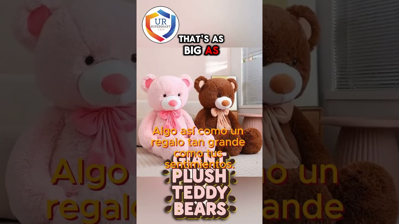 BIGGEST Teddy Bear EVER! 🐻😍 You Won’t Believe How Cuddly It Is!