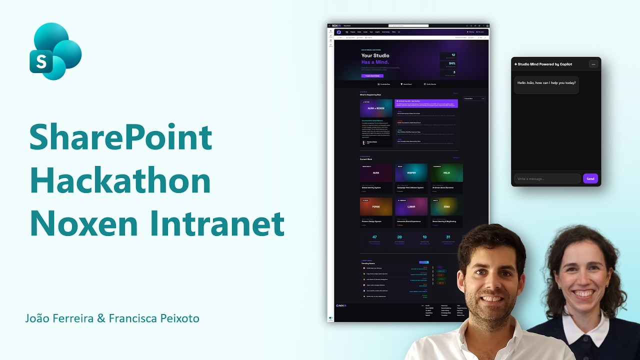 SharePoint Hackathon 2026 Winner 🥇 - NOXEN Intranet