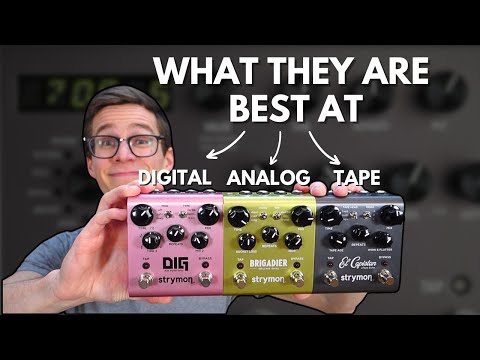 Delay Types Explained (Digital, Analog, Tape & more)