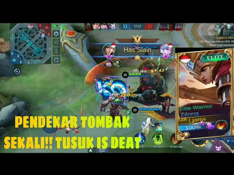 PENDEKAR TOMBAK IS BACK !! ZILONG OFFLANE MUSUH GK EXPECT SESAKIT INI!! MANTAP #mobilelegends
